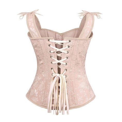 spiral steel boned corset|More.